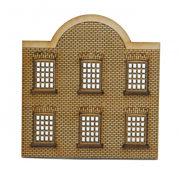 TT-WH006 Ultra Low Relief Warehouse Window Frontage TT:120 Scale Laser Cut Kit